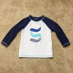Cat & Jack Long Sleeve Rashguard 6-9 Months